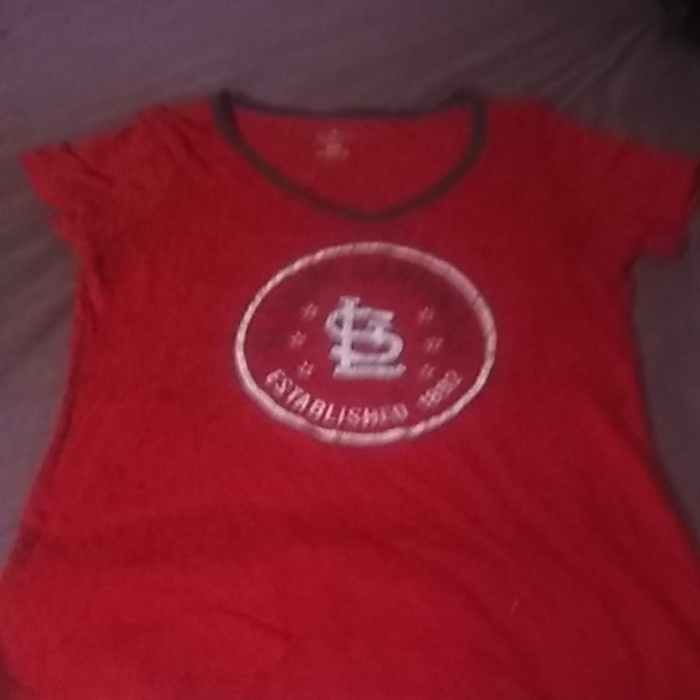 Cardinals shirt slightly see-through top